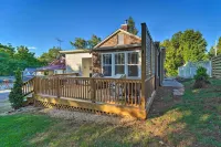 Modern, Sun-Lit Retreat w/ Fire Pit & Yard! - parking