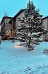 Cozy 2 bedroom basement with 2 beds, kitchen, 75’’ TV and bathroom Hotels in Northwest Edmonton