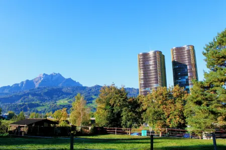 Hitrental Allmend Comfort Apartments Отели рядом с достопримечательностью «Бюргеншток»