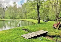 Creekside Cabin - Private 20 Acres with Pond & Creek