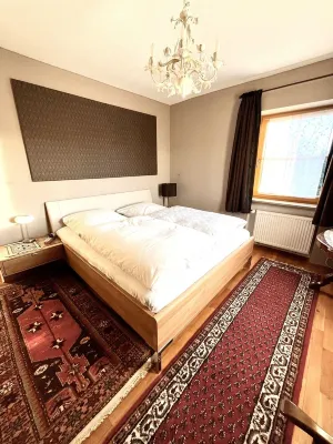 Vacation apartment 90 m², 2 bedrooms (6 beds in total), 1 living room near Vilstalradweg Hotel a Vilshofen