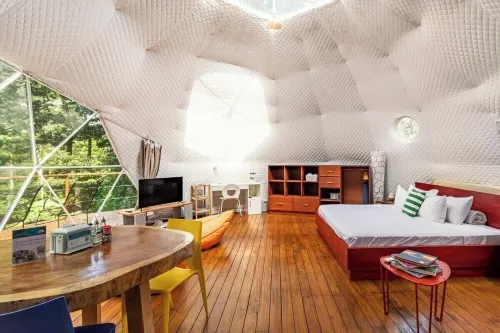 Bitzu Dome - Bijagua Riverside Glamping