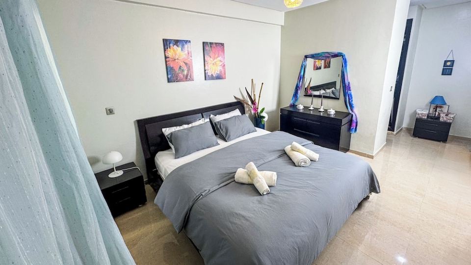 Amazing Stylish Apt with Pool in cool Agadir with WiFi