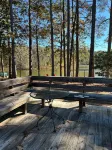3-bedroom cabin nestled on 80 acres with WiFi, AC on private 5-acre lake.