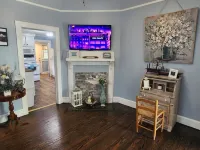 Charming 2Br-3Bed Home with WiFi Wooden Rockers on Porch in Wonderful Kannapolis Hotels in Kannapolis