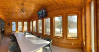 Spacious Lakefront Home with Nostalgic Charm, Wifi, AC and a Boat Dock