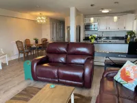 Quiet, spacious renovated 2 bd, 2 bath condo with stunning ocean views