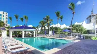 Beachfront condo at beautiful Cupecoy Beach Club.  2 bedroom, 3 bath, amenities!