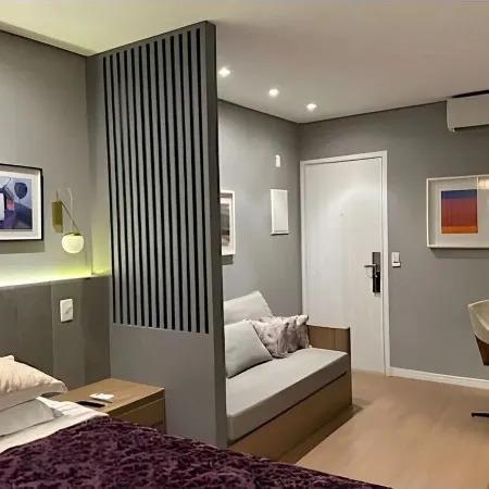 Get a flat 506 Chácara Santo Antônio. Отели рядом с достопримечательностью «Бизнес-центр EZ Towers»
