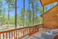 Wooded Hideaway! Spacious Show Low Log Cabin - Pet friendly