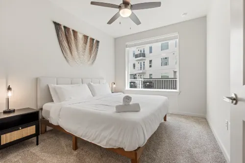 Poolside Luxury | 1BR w/ Private Patio