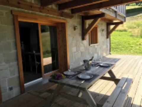Seasonal Rental Self-Contained Apartment in Chalet with View of the Lake and Gerardmer