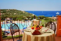Grand Hotel in Porto Cervo - breakfast