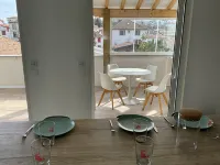 Loft Basque Hendaye - Terrasse cuisine 36m2 - clim