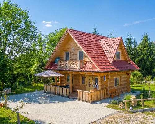 Vilinija Log Cabins Hotels in Podčetrtek