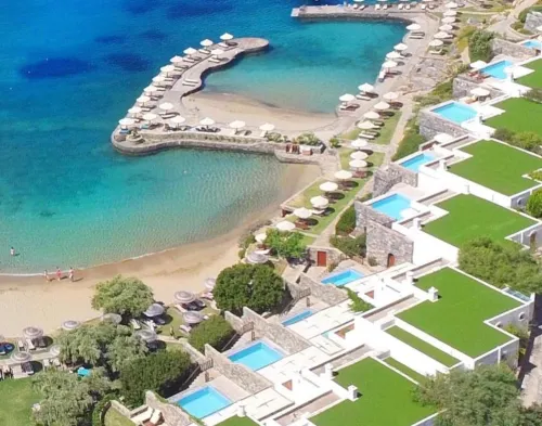 Elounda Peninsula Luxury Resort, Six Senses Spa - balcony