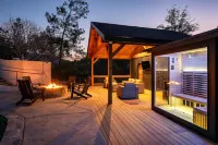 主要紅杉住宿 泳池 熱水浴缸 桑拿 景觀(Prime Sequoia Stay Pool Hot Tub Sauna Views) - 4 星級