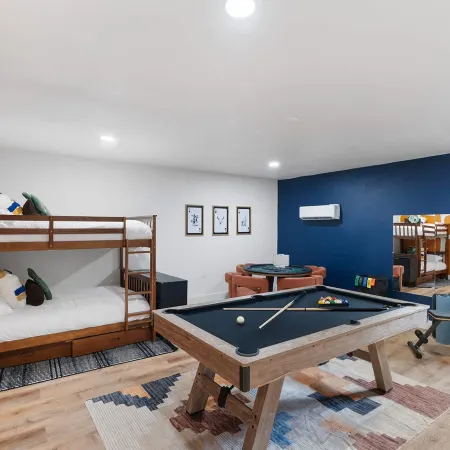 The Lone Star Oasis Pool Karaoke Game Room
