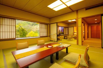 和洋折衷スタイルマウンテンビュー和室(禁煙) よもぎひら温泉　和泉屋の写真