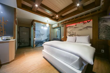 Miryang Evian Car Self Check-in Motel Отели в г. Мирян