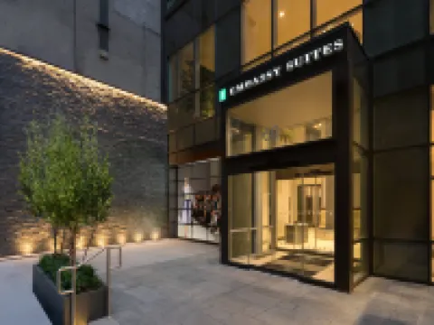 紐約曼哈頓時代廣場希爾頓安泊套房飯店 帝國大廈附近的飯店