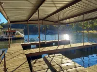 Spring Pond Cabin at White Buffalo Lodge;Family-sized with lake access