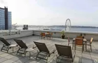 Charming Downtown Seattle Condo with Water Views Hotels in Pike Market District