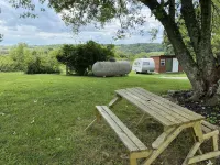 Hilltop Farmhouse with sunrise sunset porch overlooking hills and holler