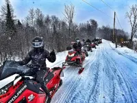 Mercer House on Major Snowmobile and ATV Trail