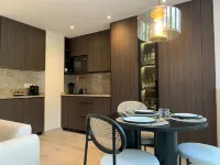 Luxury apartment with cathedral views