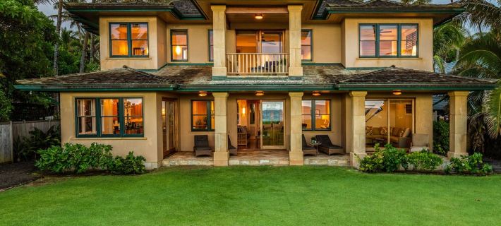 Gated Beachfront Estate - On the Sand -Secluded Beach safe year round TVNC-4245 Hotels in Kauai