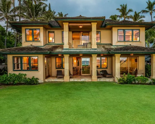 Gated Beachfront Estate - On the Sand -Secluded Beach safe year round TVNC-4245 Hotels in Anahola