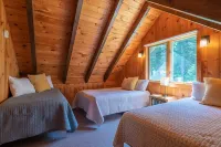 4-Season Rangeley Cabin - Wood Stove, Water Views, Fiber Internet, Game Room