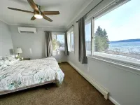 Lakeside family paradise 140ft private Crystal Lake Frontage