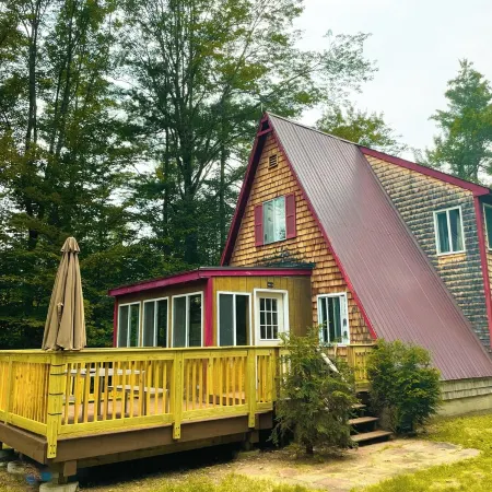 Clean+Modern Cozy A-frame