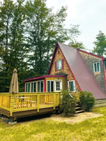 Clean+Modern Cozy A-frame