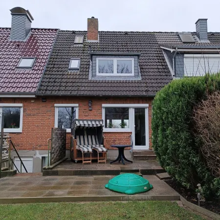 10 Minuten von Nordsee Entfernt/ Familienfreundlich mit Zwei Terrassen/ Nahe A23