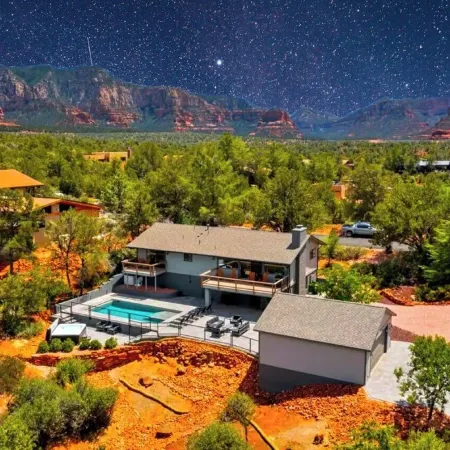 Starview Sedona - Wow Views! 4Br Pool Spa Firepit GameRoom Location
