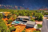 Starview Sedona - Wow Views! 4Br Pool Spa Firepit GameRoom Location