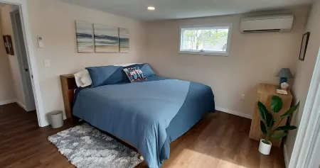 The Cottage at Highland Lake, year-round, waterfront with a boat dock