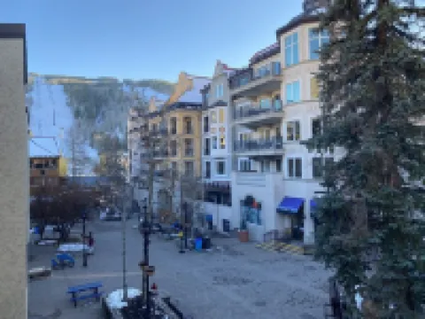 200 ft. to Gondola!! Parking, Balcony, Views, Fireplace!!  Heart of Lionshead!!