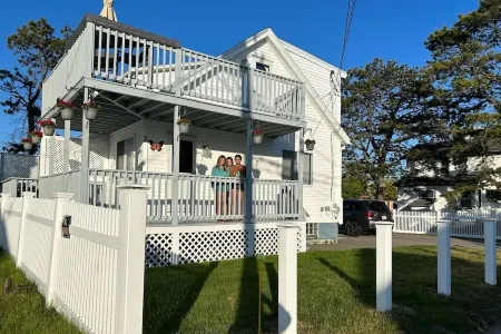 Entire House!  Beach Views . Less then a 1 minute walk to the Beach.
