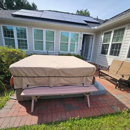 Sam's Place.  Updated Listing!  Relax in the Hot Tub after a Day of Golf!