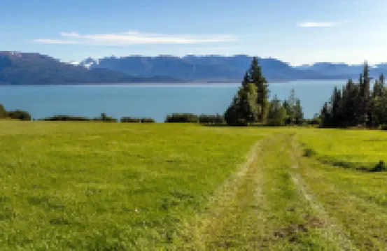 Moose Meadows near Kilcher Homestead in Alaska the Last Frontier