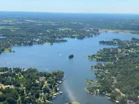 Escape to Nature: Lake of Egypt Airstream Stay with Hiking and Wineries Nearby