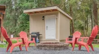 Cozy Tiny Home w/Hot tub and firepit close to Mt. Rainer Nat.Park & Restaurants
