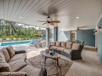 Gorgeous 5 ⭐️ custom home! 5 king suites! FREE Spa Heat, Easy 5min walk to beach