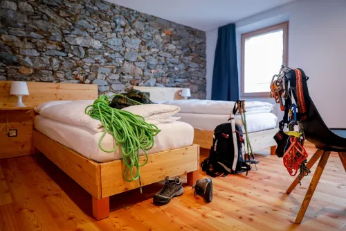 Bed&Bike Tremola San Gottardo - vue sur la montagne