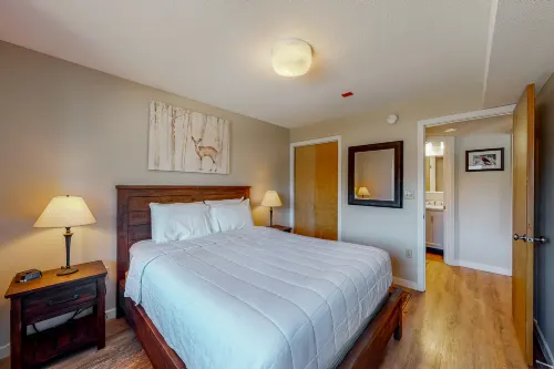 Ski-in/out mountainside condo with balcony, washer/dryer & high-speed WiFi Hotels in Ludlow