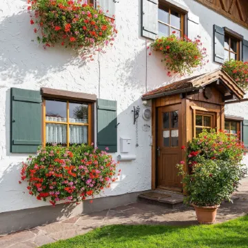 Alpenapartment Mit Garten